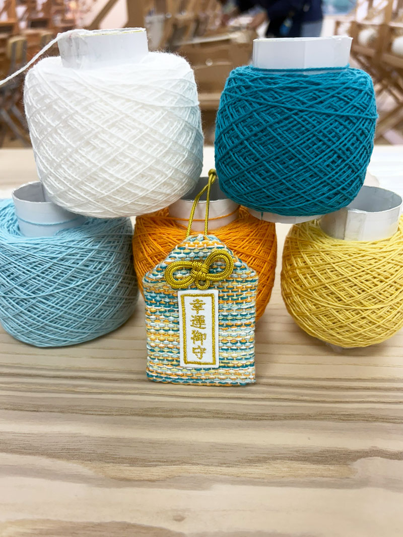 浅草 手織り体験 おりなみ 手織り ワークショップ 手作りのお守り 世界でひとつだけ 浅草観光 思い出 お土産