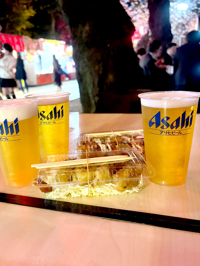 桜 満開 桜祭り お花見 縁日 ライトアップ 雑司が谷 鬼子母神 法明寺