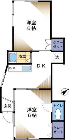 コーポ雨宮 雑司が谷・目白・池袋の賃貸マンション・不動産ならセンチュリー21パキラハウス